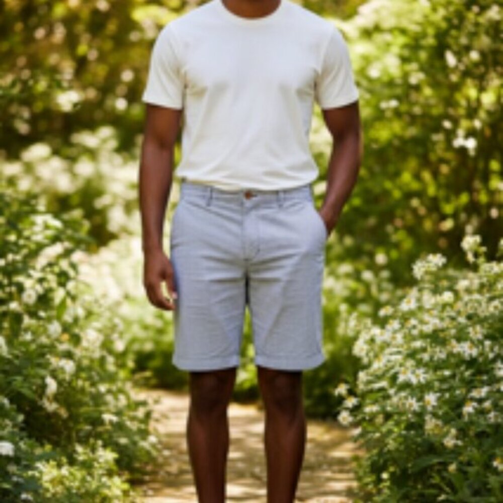 Tommy Bahama Light Blue Men’s Flat Front Shorts